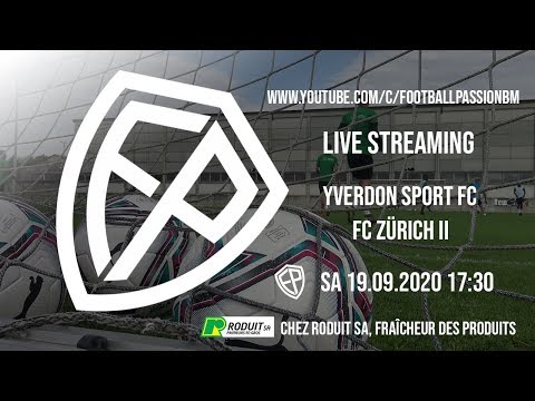 LIVE STREAMING YVERDON SPORT FC  - FC ZÜRICH II  19.09.2020 17:30