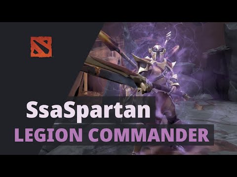 SsaSpartan plays Legion Commander Dota 2 Full Game
