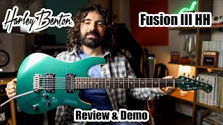 Video thumbnail for Harley Benton Fusion III HH | Review & Demo by Sergio Serra Music