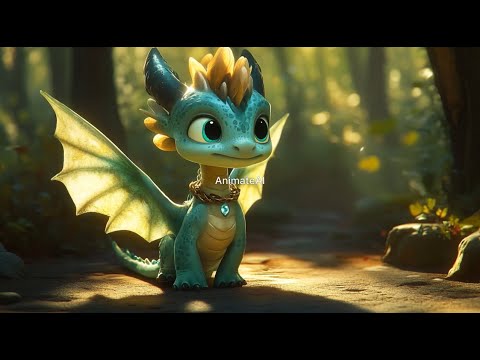 Meet Blaze – The Baby Dragon with a Big Heart!