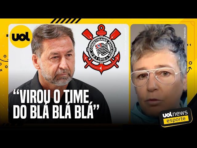 Milly critica diretoria do Corinthians: 'Promete tudo e entrega nada'