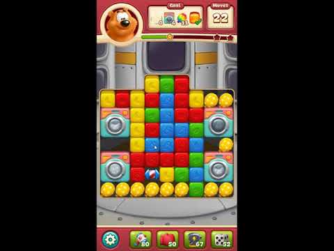 Toon Blast Level 3021 - NO BOOSTERS 🐻🐺🐱 | SKILLGAMING ✔️