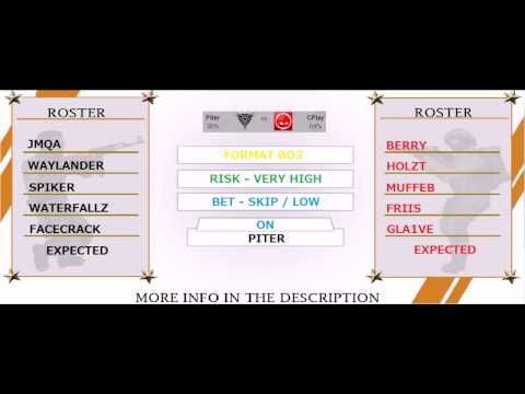 CS:GO Bet - Piter vs Cplay
