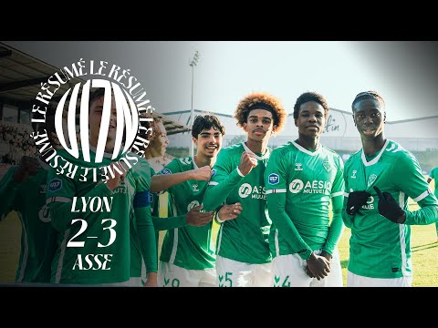 U17N : Lyon 2-3 ASSE
