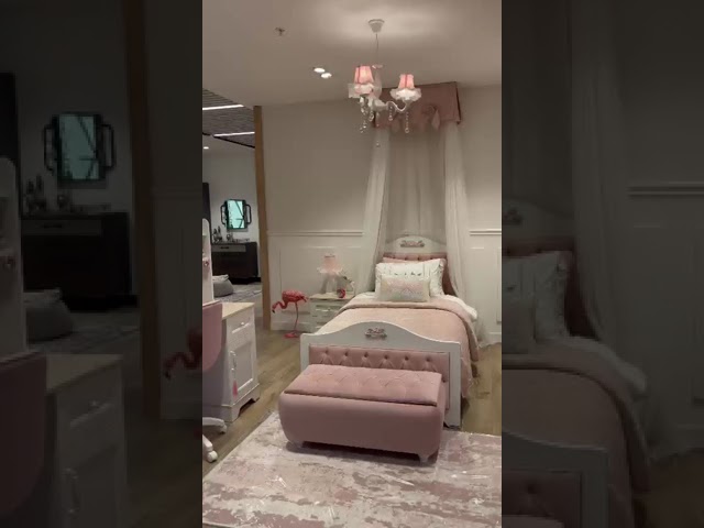 غرفة نوم اطفال بنات بينكا طقم 5 قطع