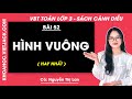 Vở bài tập Toán Lớp 3 Bài 52: Hình vuông