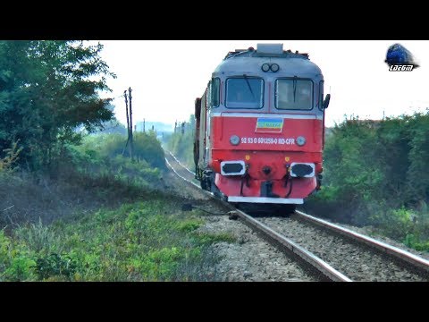 LDE2100 60-1259-0 & Mini-Marfar CFR MARFA Mini-Freight Train in Osorhei - 28 August 2018