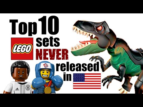 Top 10 LEGO Sets NEVER Released in the United States!