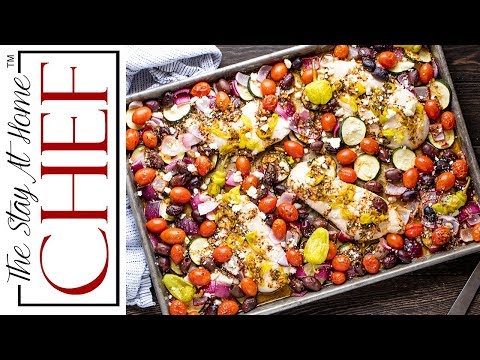 Sheet Pan Greek Chicken and Veggies