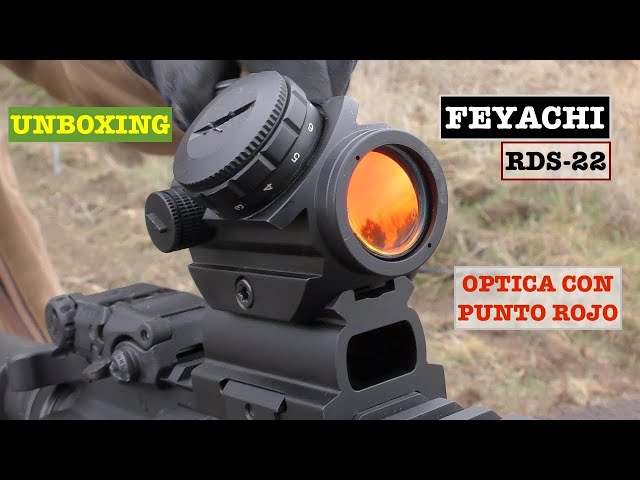 Vídeo relacionado con Feyachi RDS-25 Mira de Punto Rojo para Airsoft - Sólo para Actividades Deportivas