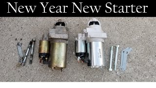 How To Install A Mini Starter On A SBC V8