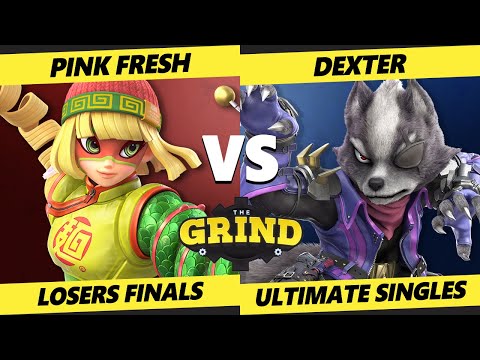 The Grind 154 Losers Finals - Dexter (Wolf, Roy) Vs. Pink Fresh (Min Min) Smash Ultimate - SSBU