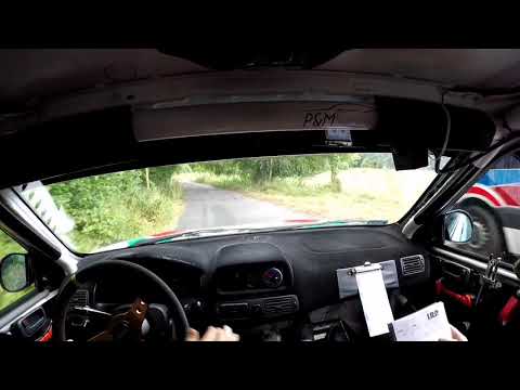 Rajd Koszaliński 2020. D.Gliszczynski / D.Tybora Toyota Corolla E11 3S-GE