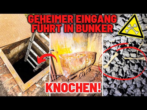 LOST PLACE // BONE    found in SECRET ⛔COAL BUNKER! POLICE OPERATION 👮‍♀️triggered? 😱