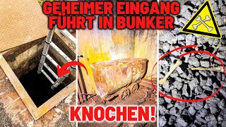 LOSTPLACE // KNOCHEN 🦴 in GEHEIMEN ⛔KOHLEBUNKER gefunden! POLIZEIEINSATZ 👮‍♀️ausgelöst? 😱