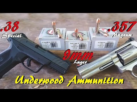 Does 9mm SPANK .38 Special and RIVAL .357 Magnum? Test 2 -Underwood Ammo