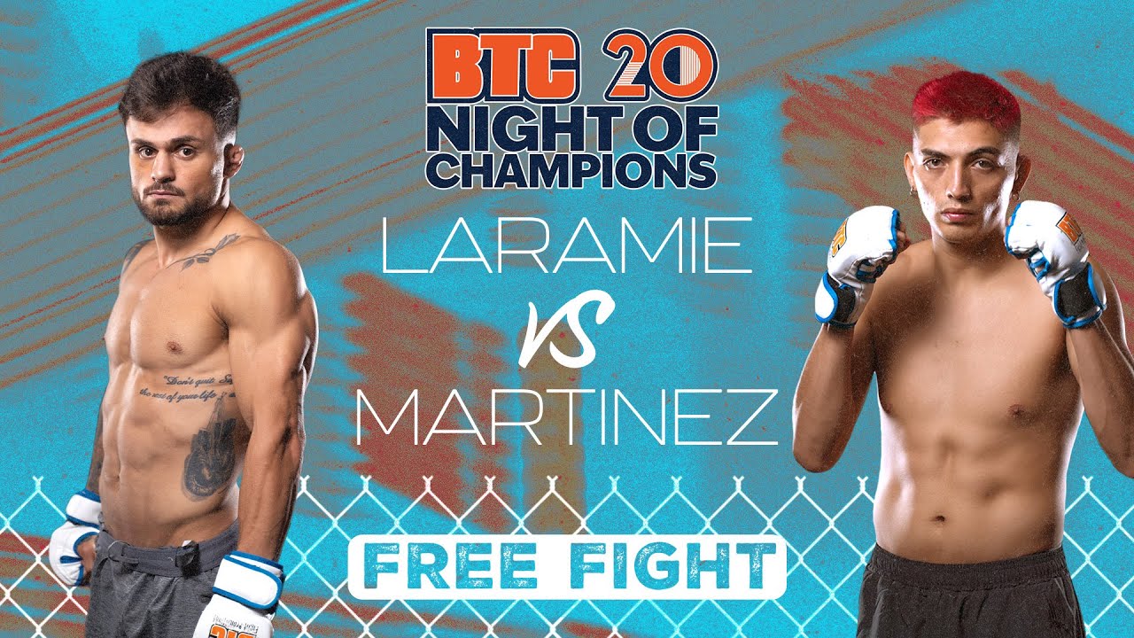 TJ Laramie vs Erik Neftaly Martinez | BTC Featherweight Championship | BTC 20: Night of Champions
