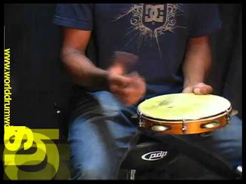 Playing the Bass Note on the Pandeiro