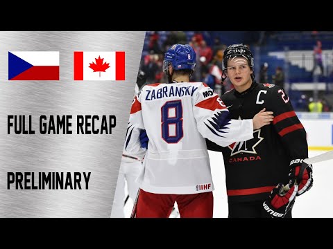 Canada vs Czech Republic Full Game Highlights | December 31, WJC 2020