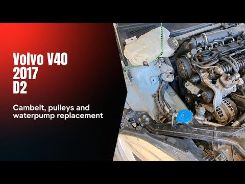 Volvo V40 timing belt replacement - DIY