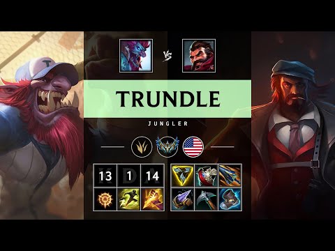 Trundle Jungle vs Graves - NA Challenger Patch 25.13