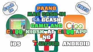 Cash In on GCash Using Cliqq Kiosk and Cliqq App at 7-Eleven Store