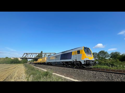 4K Führerstandsmitfahrt BR 264 Maxima Plochingen - Stuttgart - Murrbahn - Ansbach ( Cabview )