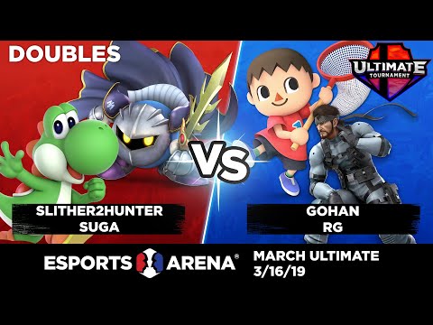 Slither2Hunter + Suga vs. Gohan + RG - Doubles - March Ultimate Tournament