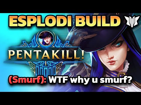 CAITLYN ma sono CONTRO lo SMURF più stupido DEL MONDO - League of Legends ITA