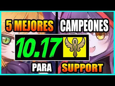 5 MEJORES CAMPEONES SUPPORT S10 | Personajes más ROTOS y OP | Tier List S+ | GUÍA LOL - #GagoOP