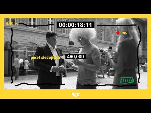 Šílené video České pošty v televizi: Trhni si nohou, koloběžkáři, řekl nejvyšší