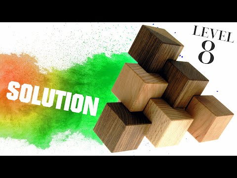 Three-Piece Pyramid from Hryahlavolamy - Solution