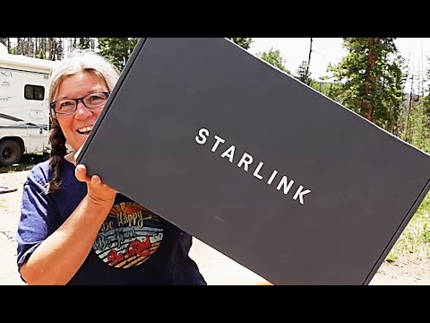 Unlimited Internet- ANYWHERE for Full time RVers/Starlink Review