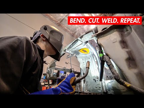 Making HUGE Progress On The 240SX TUBED Strut Towers!