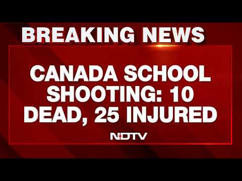 Canada School Shooting | 10, Including Gunman, Killed In Canada School Shooting, Dozens Injured
