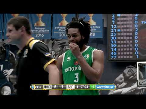 БК "Дніпро" - БК "Запоріжжя". 96:85. Відео гри