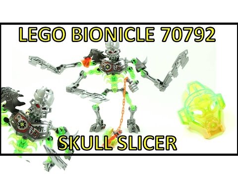 LEGO BIONICLE SKULL SLICER 70792 SET UNBOXING & REVIEW Video