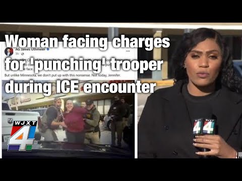 Jacksonville woman facing multiple charges after ‘punching trooper in the face’ during ICE encounter