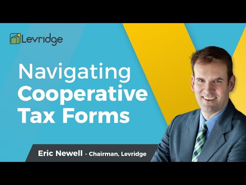 See video Navigating Cooperative Tax Forms