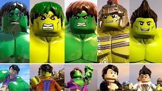 LEGO Marvel Hulk Transformations in LEGO Marvel PC Games