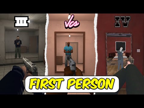Adding FIRST PERSON Mode in Every GTA Game!