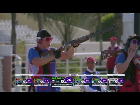 Highlights Trap Women Final - Doha (QAT) - ISSF Olympic Qualification Championship 2024