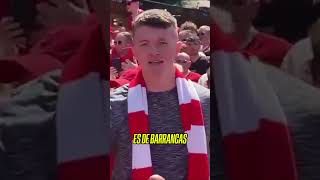 Download lagu ¡LA CANCIÓN DE LUCHO DÍAZ QUE ES FUROR EN LIVERPOOL! | #Shorts mp3
