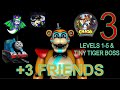 GLAMROCK FREDDY PLAYS Crash Bandicoot 3 Levels 1 5 Tiny Tiger Boss
