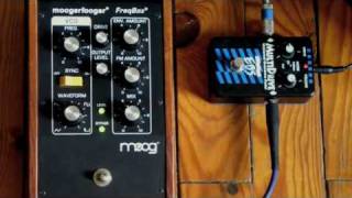 Video thumbnail for Demo Moogerfooger MF107 FreqBox by Djo HxC