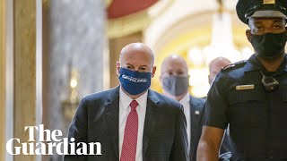 Postmaster general Louis DeJoy testifies before US Senate – watch live