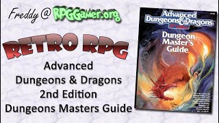 Retro RPG: Advanced Dungeons & Dragons 2nd Edition Dungeon Masters Guide
