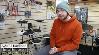 Video thumbnail for Roland TD-1K VS Yamaha DTX402 sounds comparison by A&C Hamilton Musical Instruments