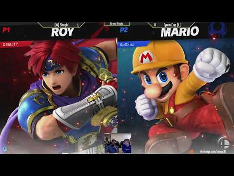 Tempo 37 - Shoghi (Roy) Vs. Spam Cop (Mario, Wolf) - Grand Finals - Smash Ultimate