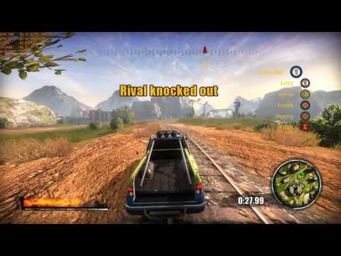 Insane 2 Walkthrough Part 34 - "Green Hills: RailRoad"